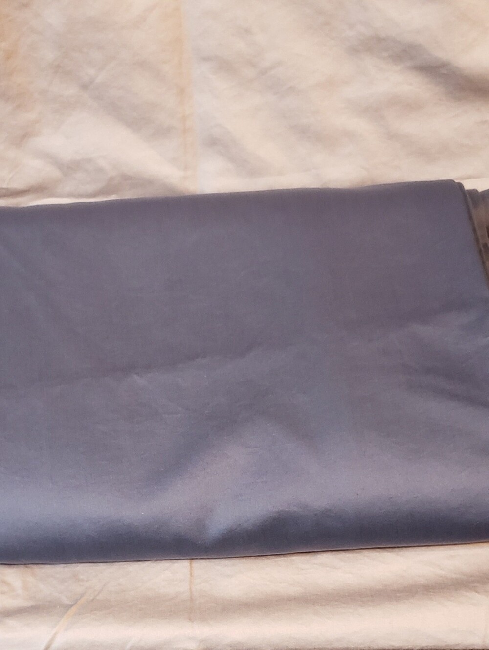 Kirkland 680 TC King Flat Sheet Pima Cotton Dark Gray